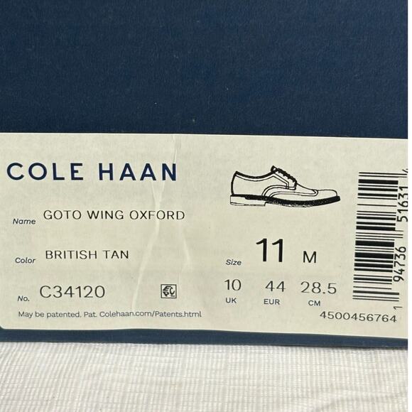 Cole Haan Men's Go To Wing Oxford Size 11 NEW - Picture 10 of 11
